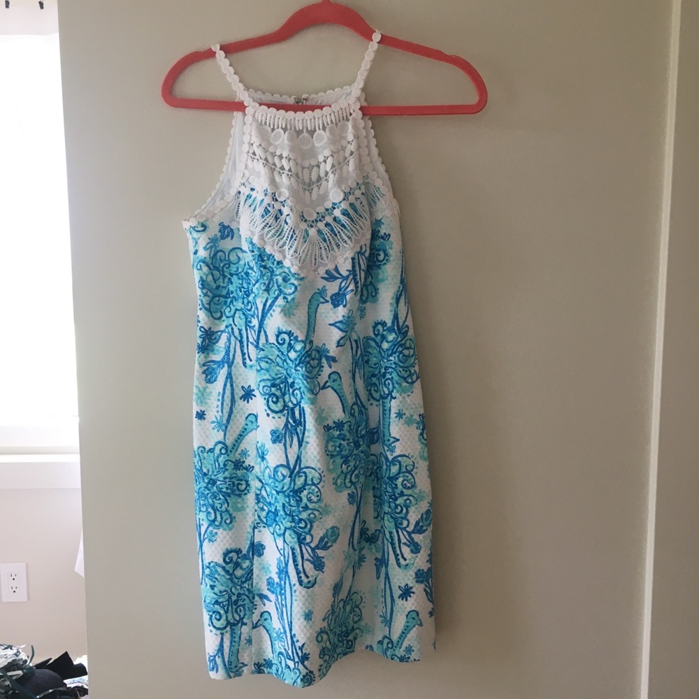 Lilly Pulitzer peacock dress